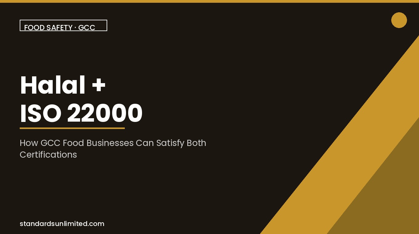 Halal certification ISO 22000 guide for GCC food businesses